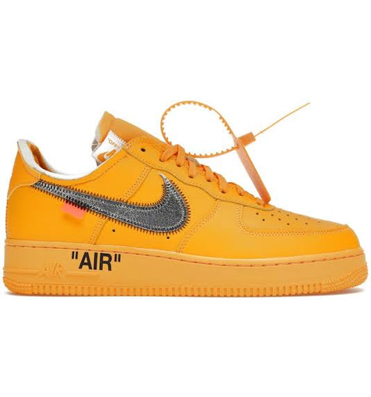 Nike Air Force 1 Low x Off White "University Gold"