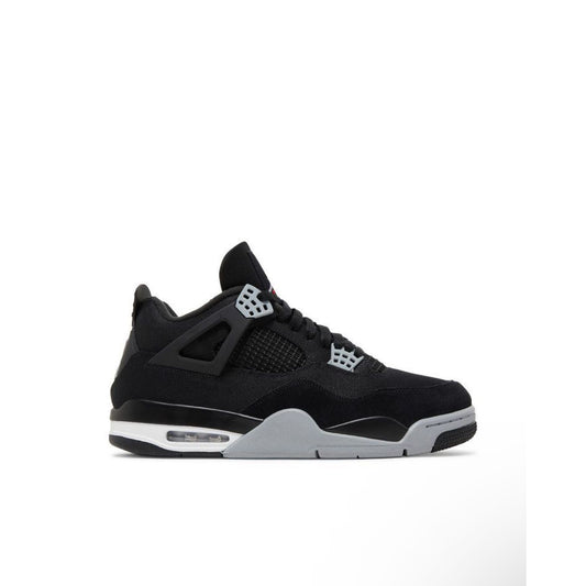 Air Jordan 4 Black Canvas