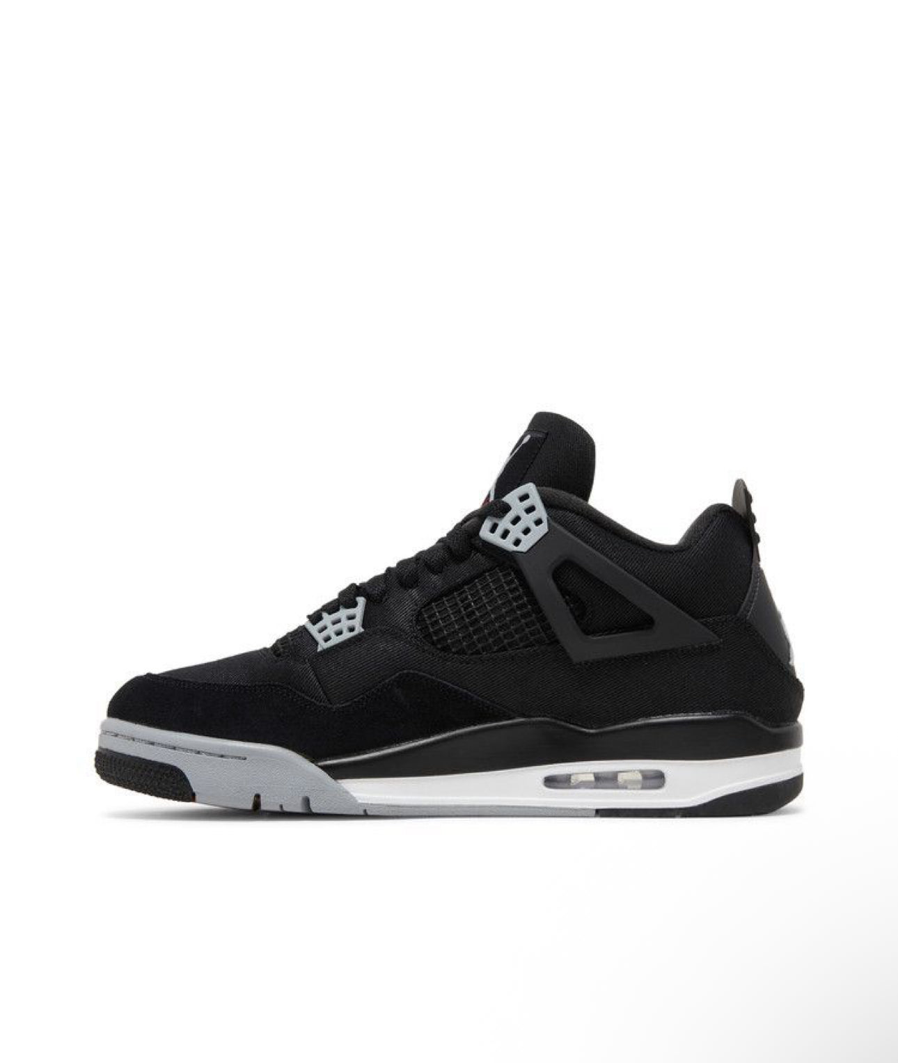 Air Jordan 4 Black Canvas