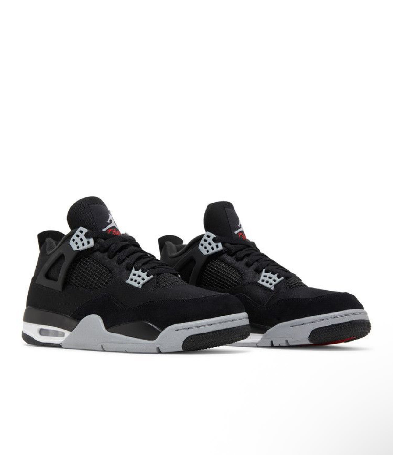 Air Jordan 4 Black Canvas