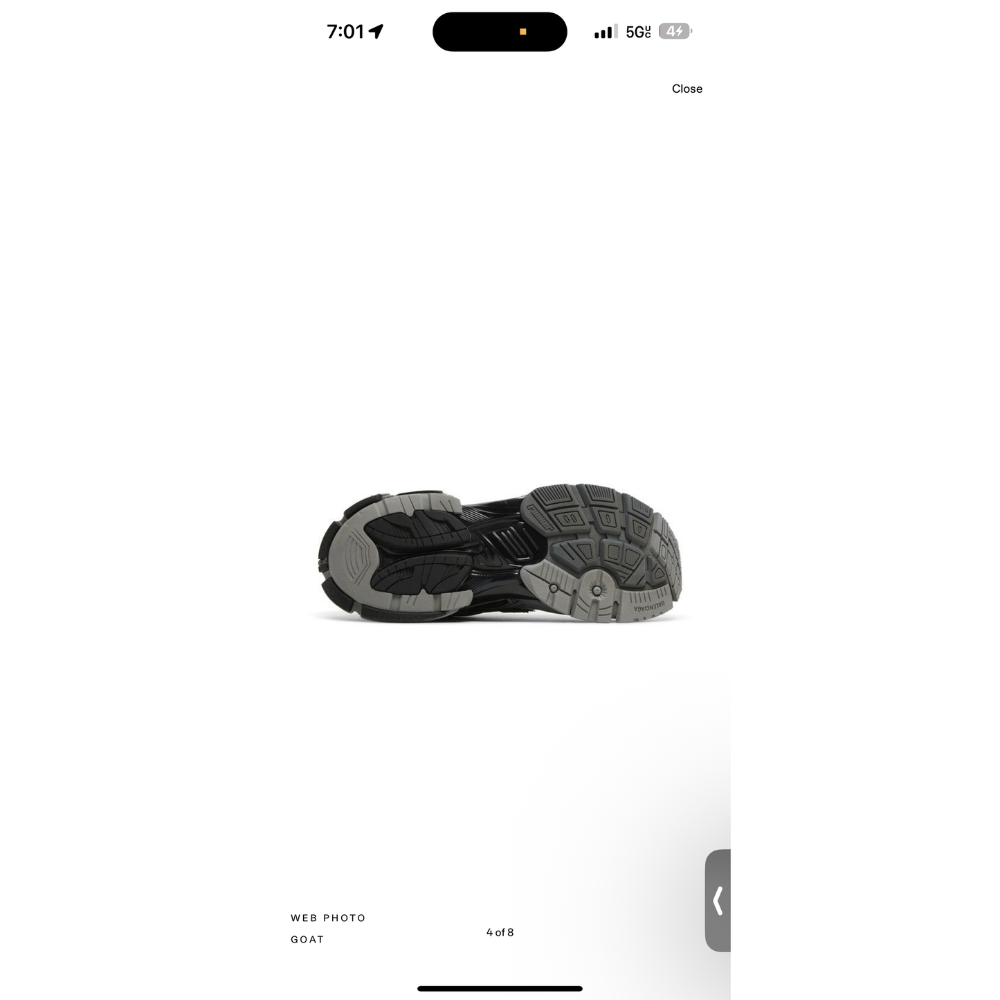 Balenciaga Runner " Dark Grey Black"