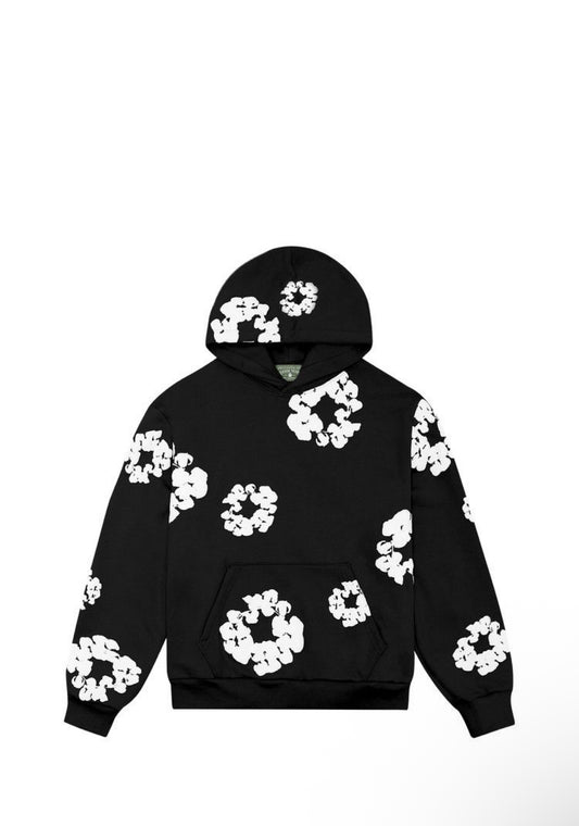 Denim Tears Wreath Hoodie 'Black'