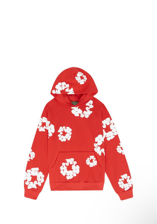 Denim Tears The Cotton Wreath Sweatshirt 'Red'