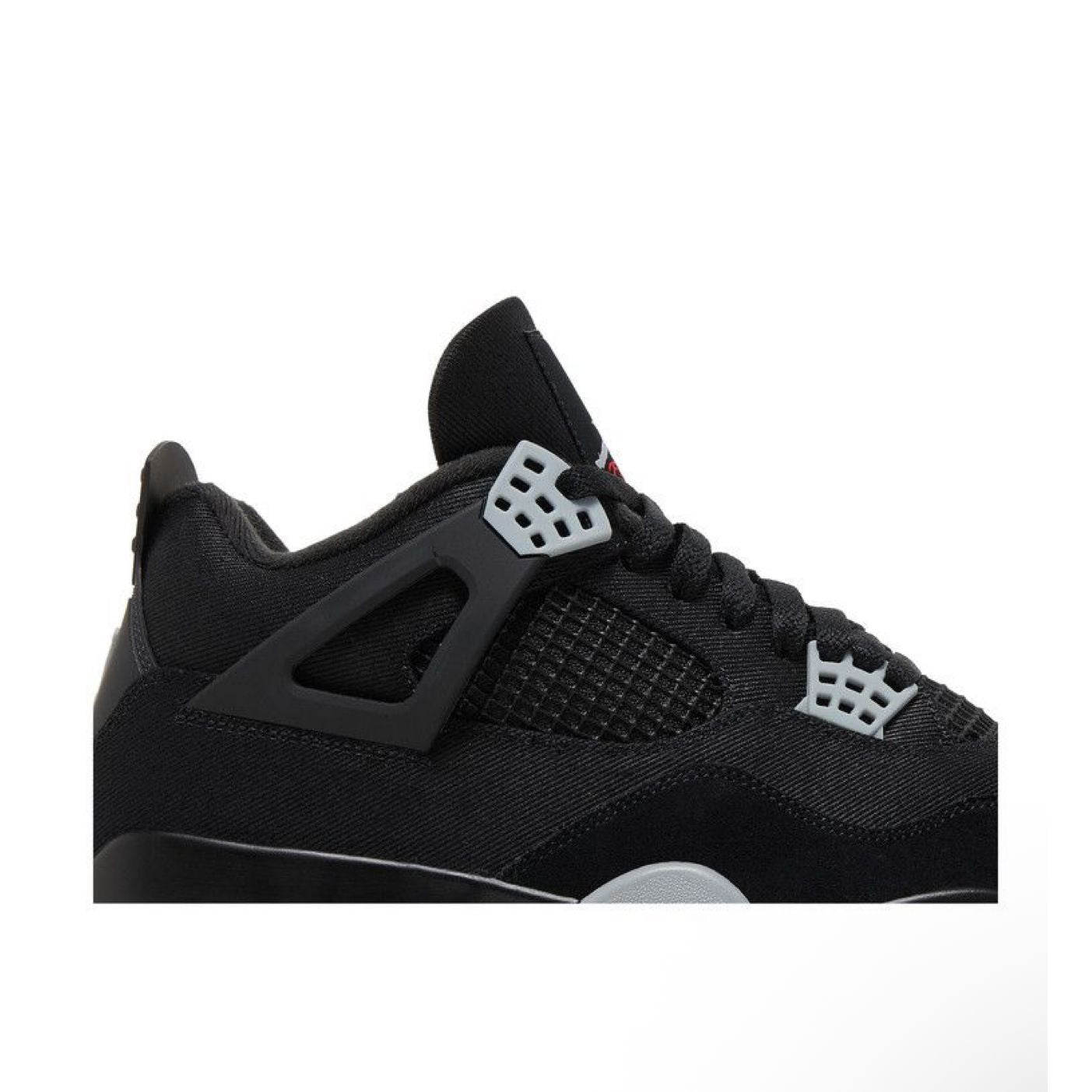 Air Jordan 4 Black Canvas