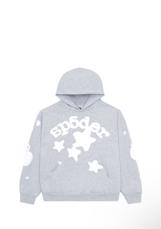 Sp5der Beluga Hoodie 'Grey'