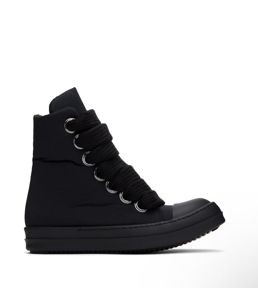 Rick Owens DRKSHDW Black Jumbo Lace Puffer Sneakers