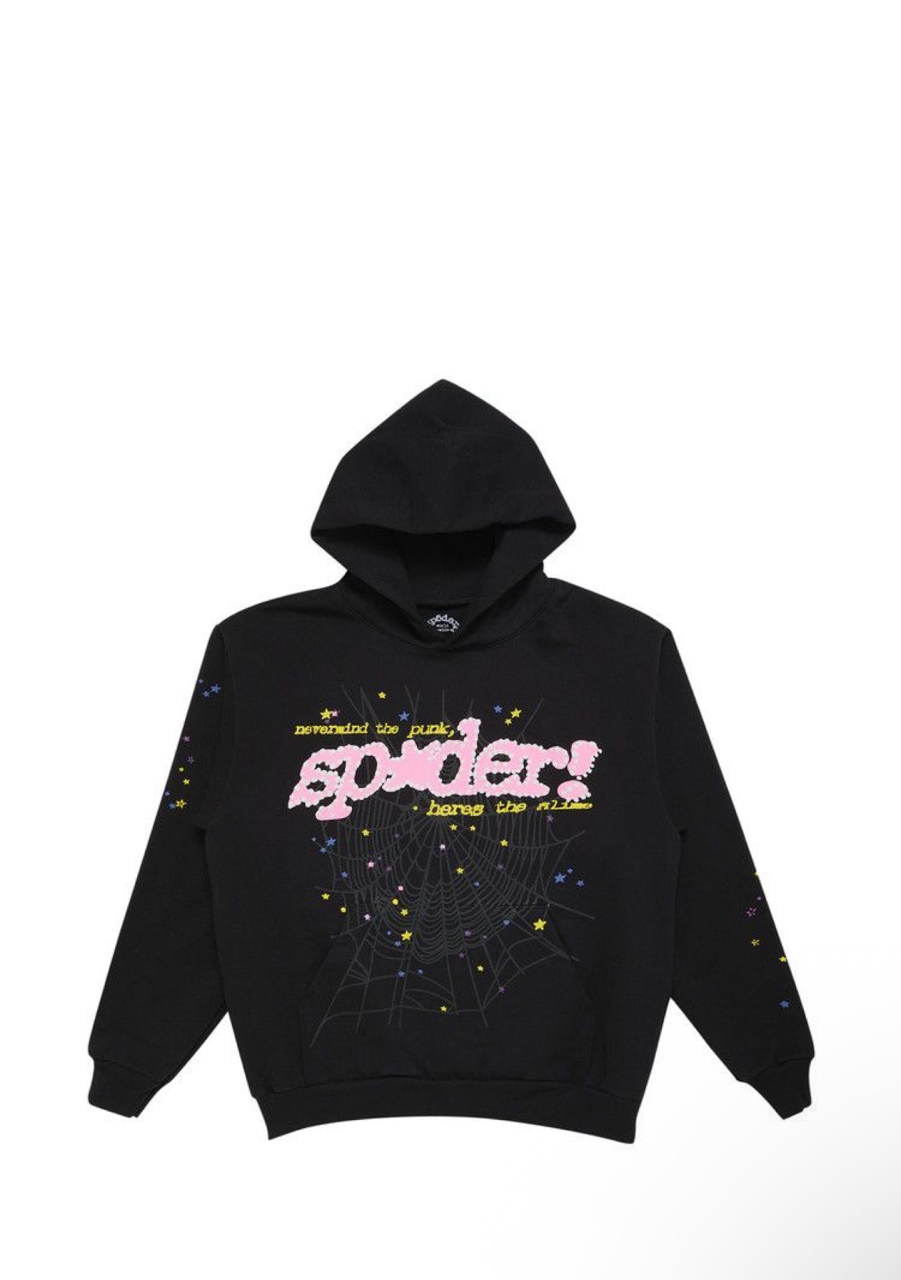 Sp5der P*nk V2 Hoodie 'Black'