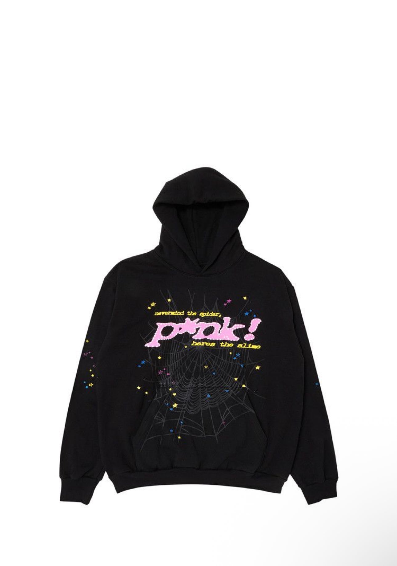 Sp5der P*nk Hoodie 'Black'