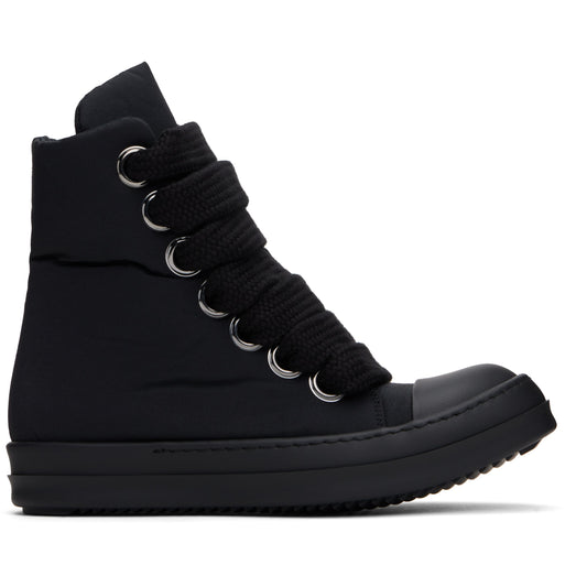 Rick Owens DRKSHDW Black Jumbo Lace Puffer Sneakers